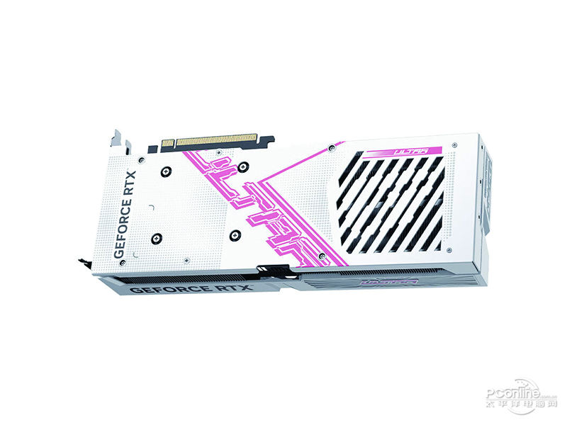 七彩虹iGame GeForce RTX 4070 SUPER Ultra W OC 12GB背面