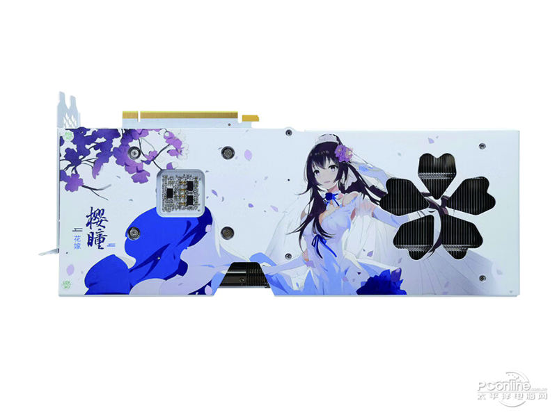 盈通GeForce RTX 4070 SUPER 12G D6X 樱瞳花嫁OC