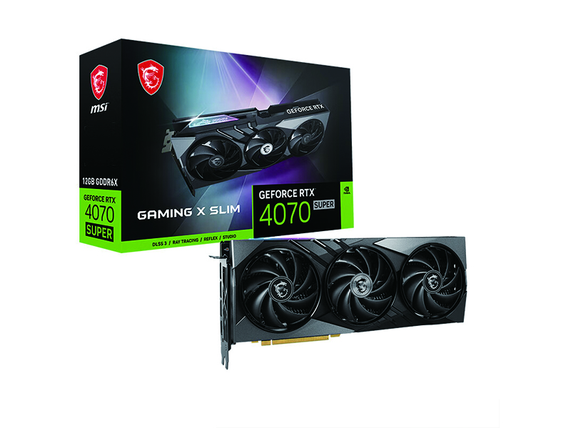 ΢GeForce RTX 4070 SUPER 12G GAMING X SLIMͼ