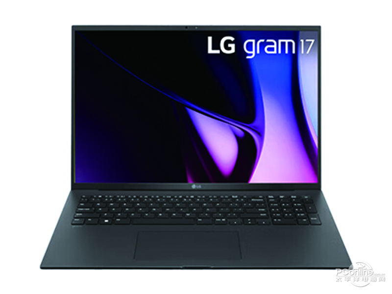 LG gram 2024款(酷睿Ultra7 155H/32GB/1TB/17英寸) 前视