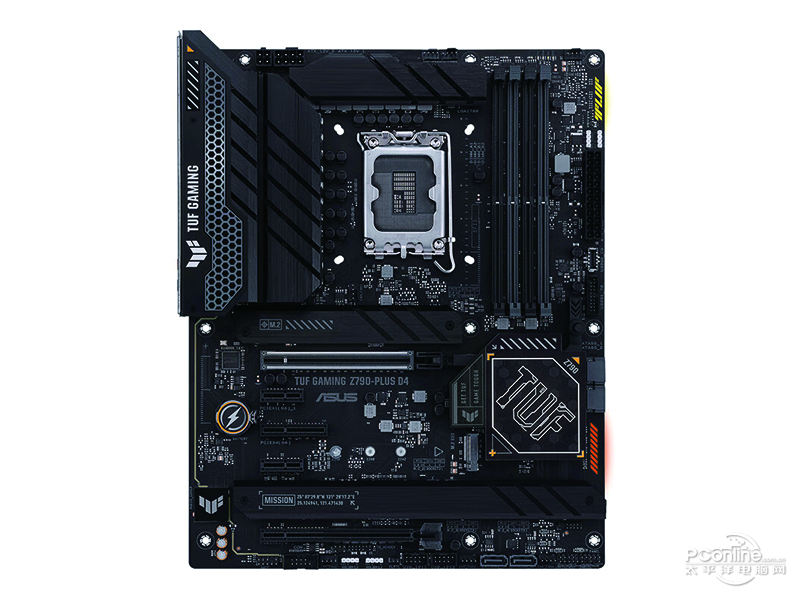 华硕TUF GAMING Z790-PLUS D4 正面