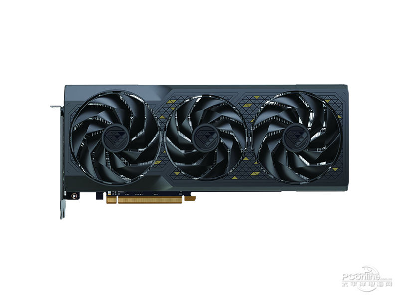 蓝宝石AMD RADEON RX 6750 GRE 12G 黑钻版 正面