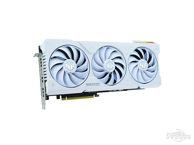 华硕TUF GeForce RTX 4070 Ti SUPER O16G WHITE GAMING