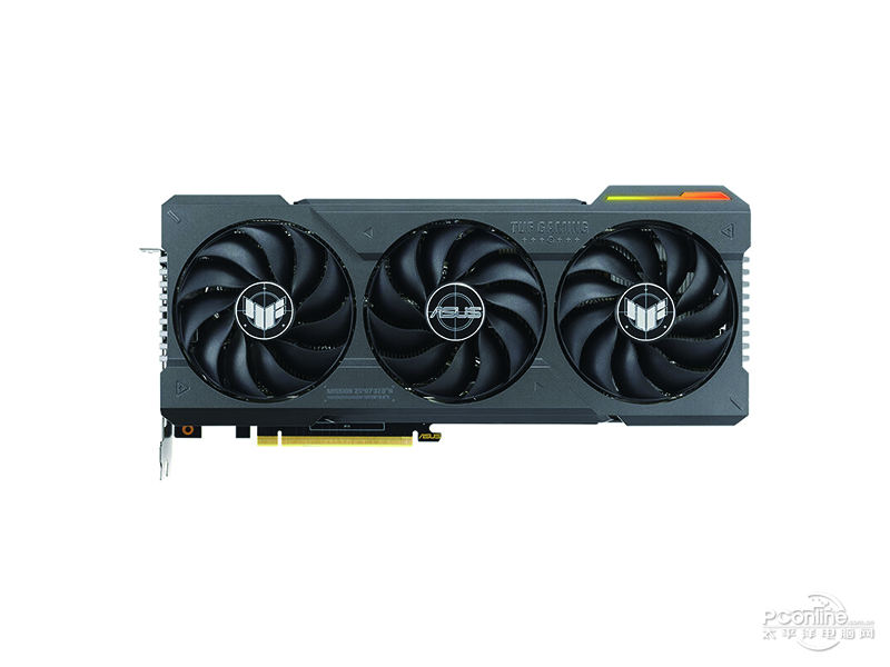 华硕TUF GeForce RTX 4070 Ti SUPER O16G-GAMING 正面