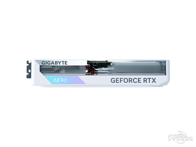 技嘉GeForce RTX 4070 Ti SUPER AERO OC 16G侧面