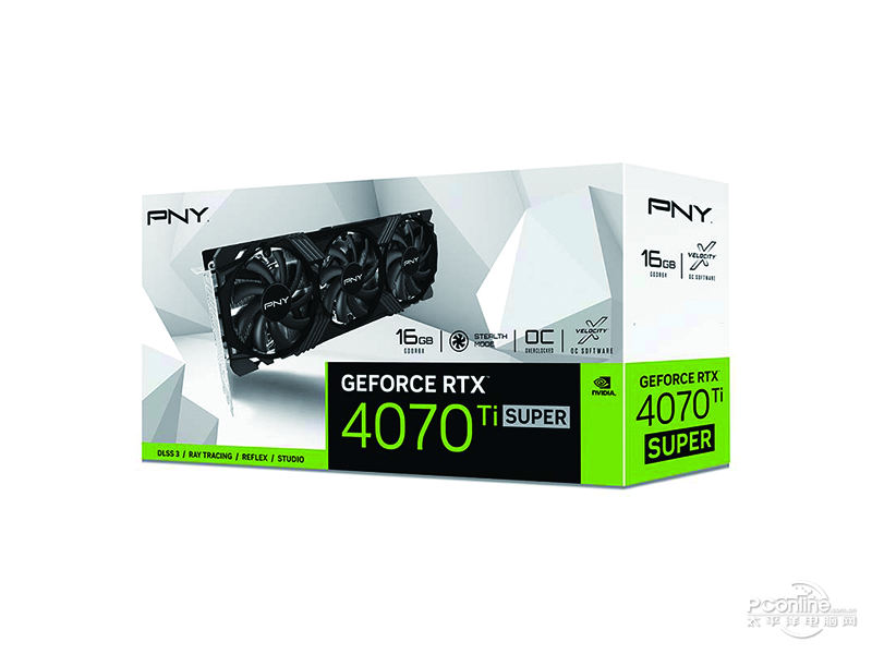 必恩威GeForce RTX4070Ti Super 16GB Gaming VERTO LED OC