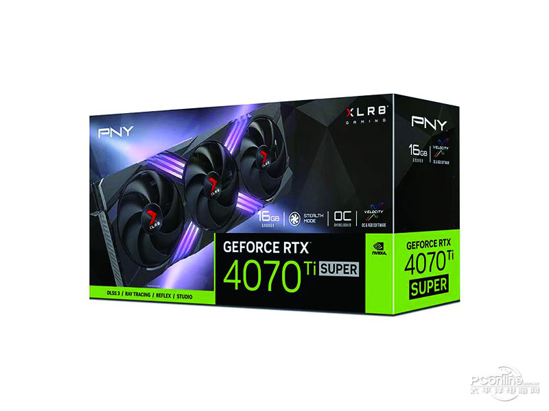 必恩威GeForce RTX4070Ti Super 16GB Gaming VERTO ARGB OC