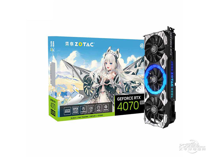 索泰GeForce RTX 4070 SUPER 12GB 天启 OC