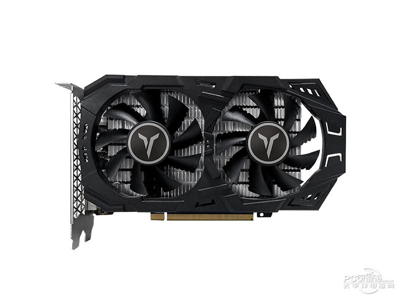 盈通GeForce RTX3050 6G D6大地之神 正面