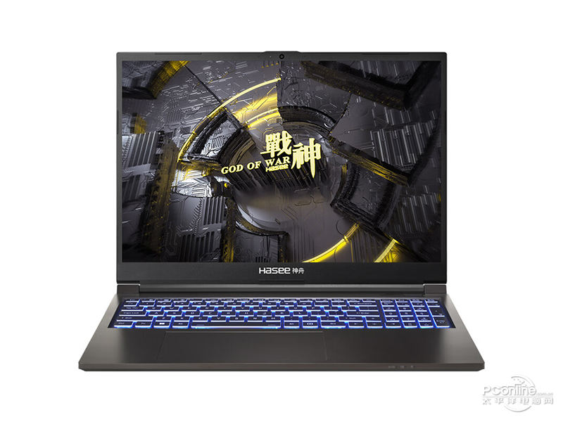 神舟战神T8(酷睿i7-14650HX/16GB/1TB/RTX4060/240Hz/2.5K) 前视