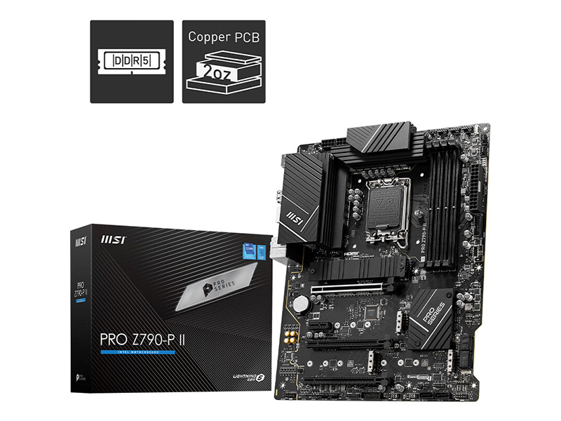 ΢PRO Z790-P II DDR5ͼ