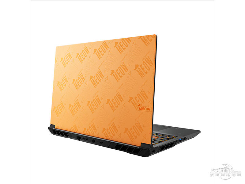 七彩虹MEOW R15 24(R9-7940H/16GB/512GB/RTX4070/165HZ/2.5K)背面斜视