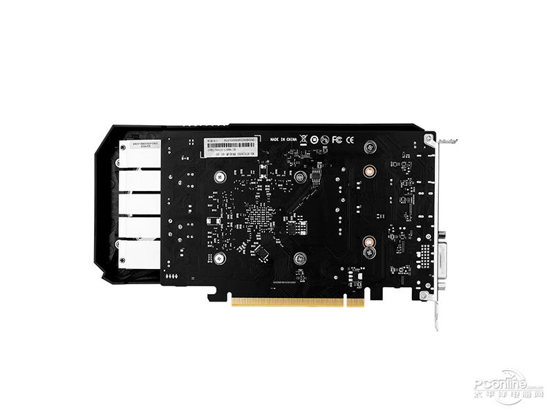 铭瑄MS-GeForce RTX3050 终结者 6G背面