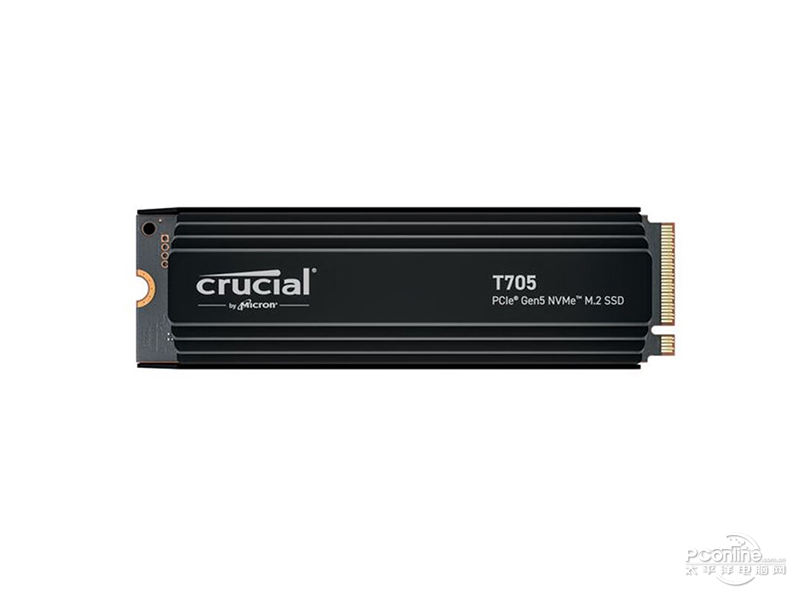 英睿达Pro系列 T705巅峰马甲版 4TB M.2 SSD 正面