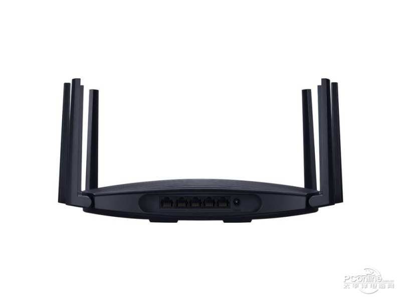 TP-Link BE7200双频Wi-Fi7无线路由器(五2.5G口)背面