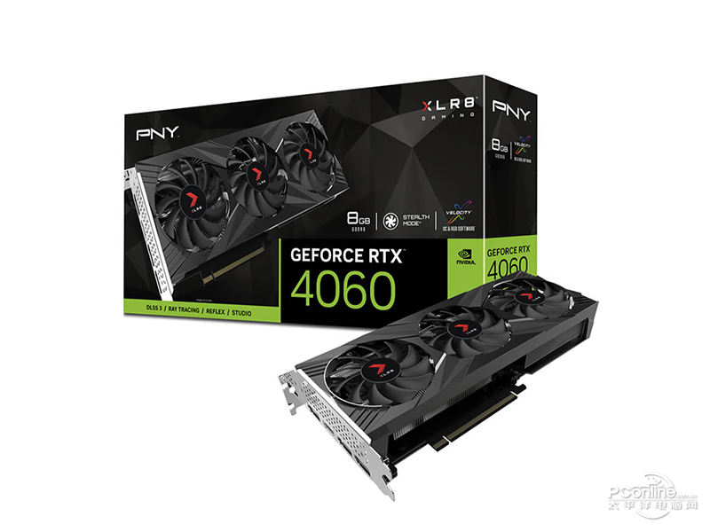 PNY GeForce RTX 4060 8GB VERTO ARGB 掌控者豪华版