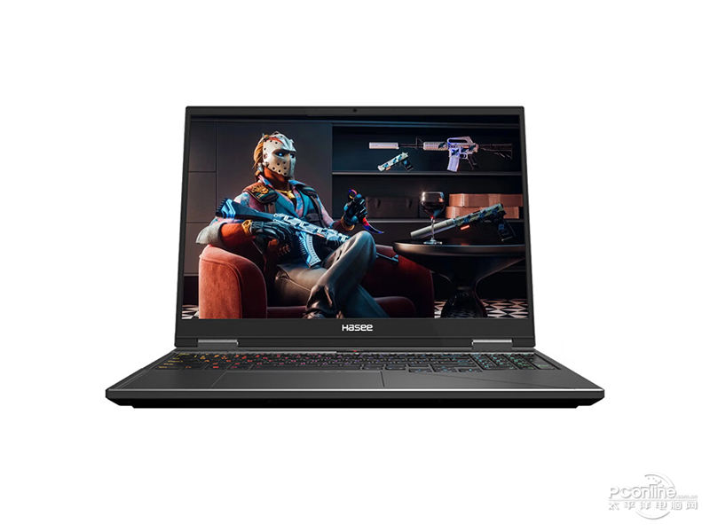 神舟战神T8 Pro(酷睿i9-14900HX/16GB/1TB/RTX4060/240Hz/2.5K) 前视