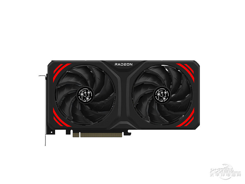 瀚铠AMD Radeon RX 7700 XT 星空版12G D6正面