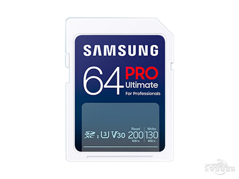 三星PRO Ultimate SD存储卡 64GB 图1