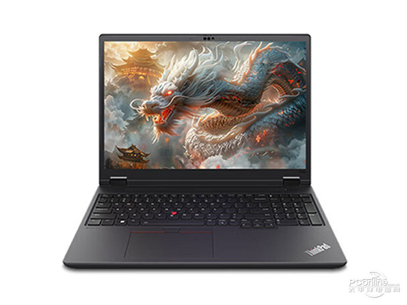 ThinkPad P16v AI 2024(酷睿Ultra7 155H/32GB/1TB/RTX1000Ada) 前视