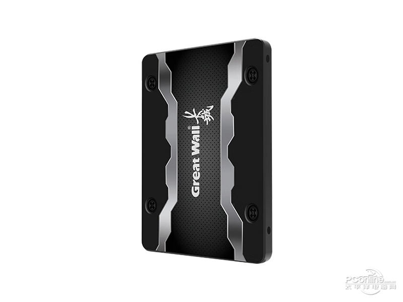 长城GW600S 1TB SATA3.0 SSD 45度正面