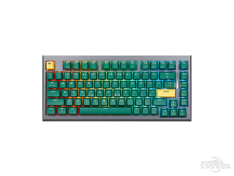 黑峡谷Z2全铝合金三模机械键盘 主图
