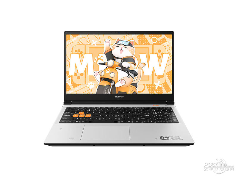 七彩虹MEOW R15 24(R7-7435H/16GB/512GB/RTX4060/144Hz) 前视