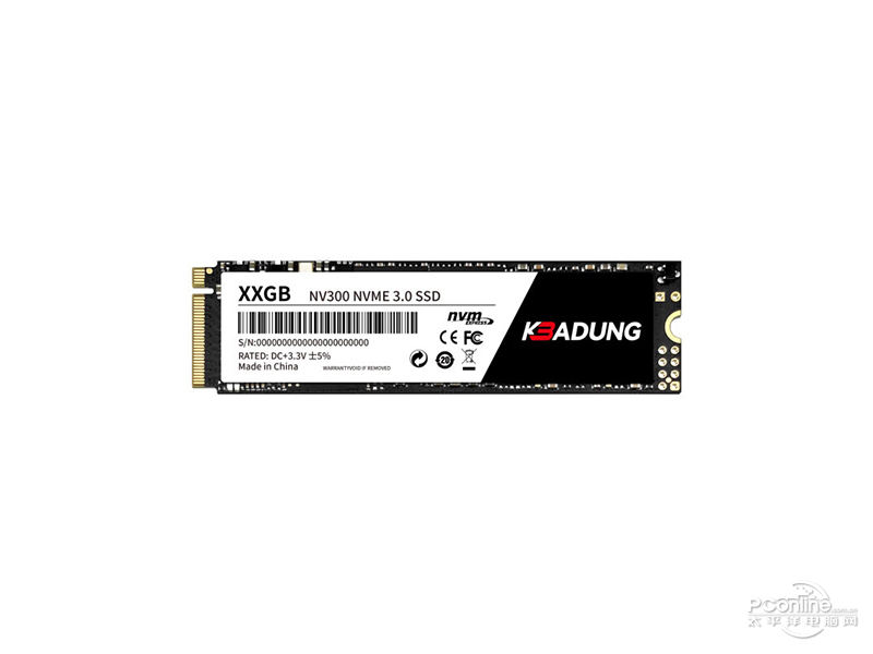 科保盾NV300 4TB M.2 SSD 正面