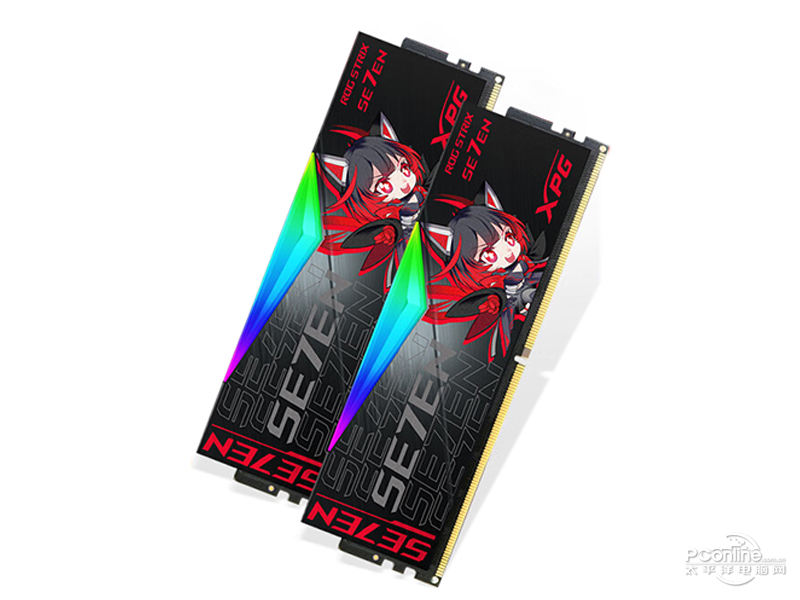 威刚XPG 龙耀 D500G RO姬联名 DDR5 6800 48GB(24GB×2) 主图