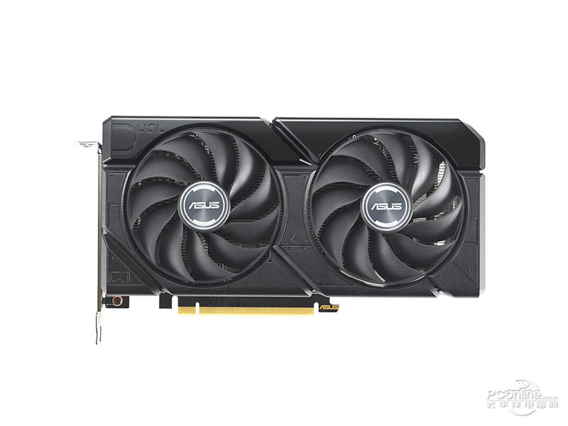 华硕DUAL GeForce RTX 4060 Ti O16G EVO 正面