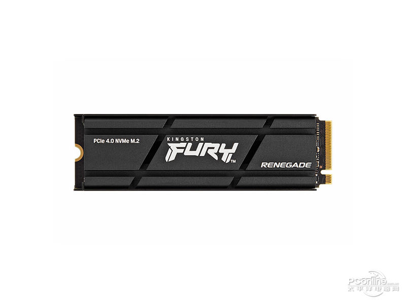 金士顿FURY Renegade系列 散热器版 500GB M.2 SSD 正面