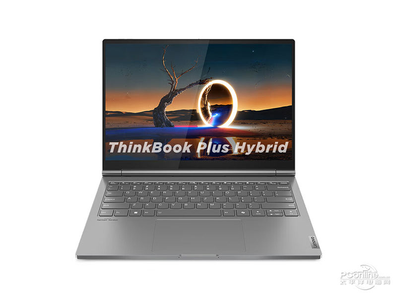 联想ThinkBook Plus Hybrid(酷睿Ultra7 155H/32GB/1TB/2.8K/触控屏) 前视