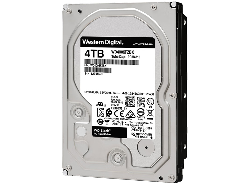 ݺ 4TB 7200ת 256M SATA Ӳ(WD4006FZBX)ͼ