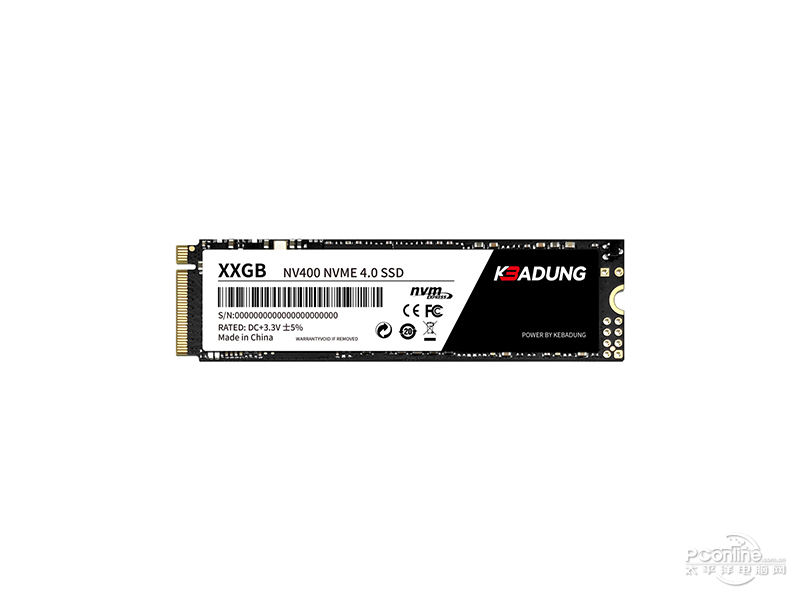 科保盾NV400 4TB M.2 SSD 正面