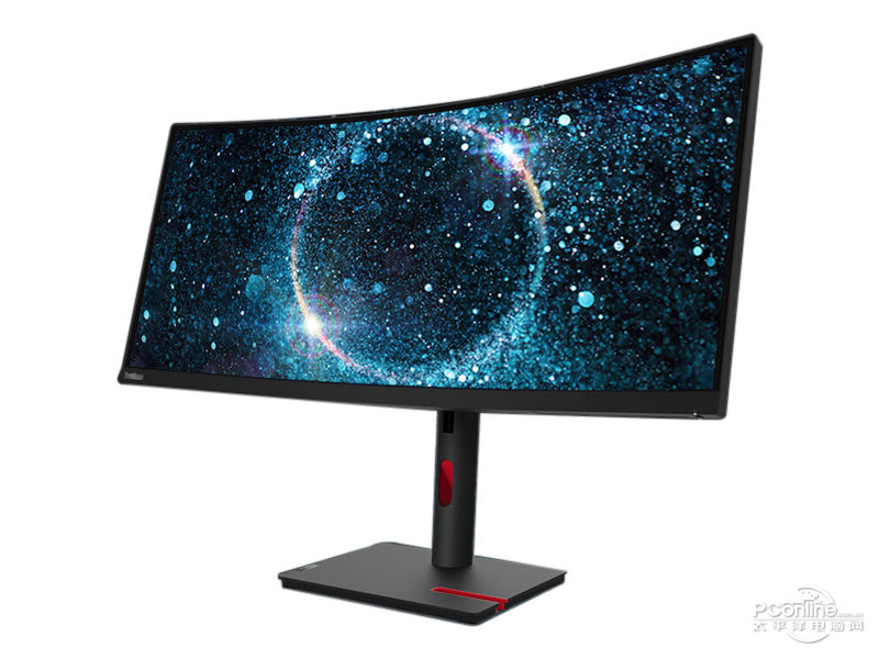 联想Thinkvision T34W-30 45度正面