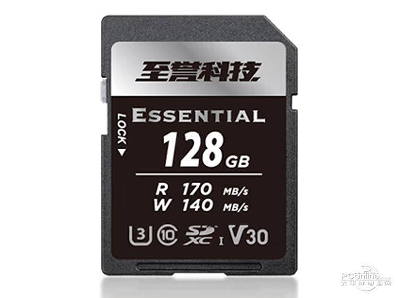 至誉科技ESSENTIAL锐速系列 V30 SD卡(128GB) 图1