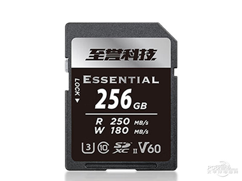 至誉科技ESSENTIAL锐速系列 V60 SD卡(256GB) 图1