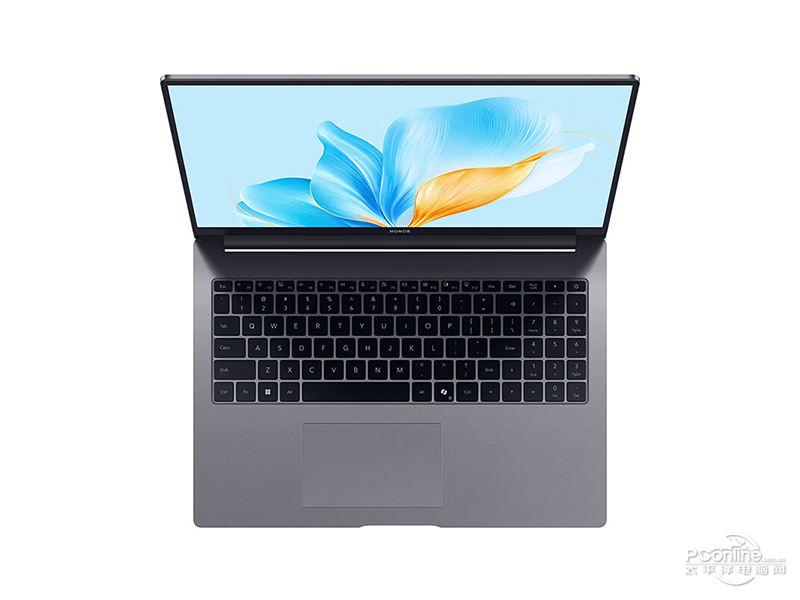 荣耀MagicBook X16 2025 战斗版(酷睿i5-13420H/16GB/1TB)俯视