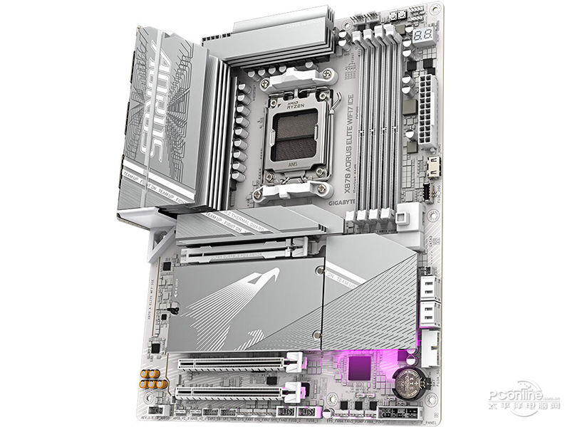 技嘉X870 AORUS ELITE WF7 ICE