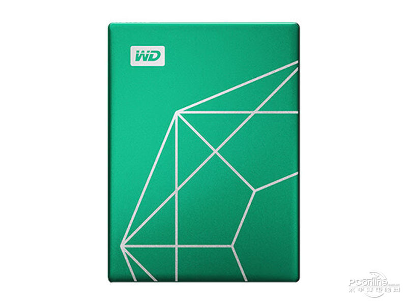 西部数据My Passport Ultra 20周年限定版 6TB(WDBECU0060BGN) 正面