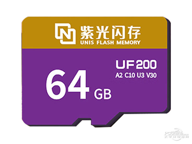 紫光闪存UF200 TF(64GB) 图1