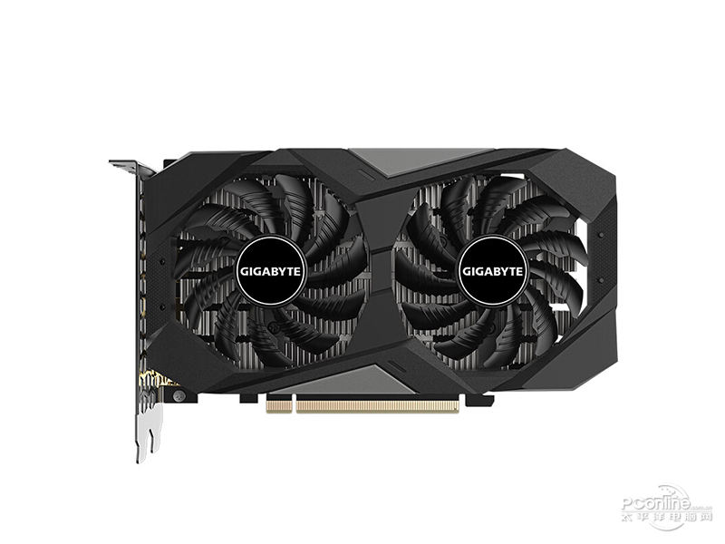 技嘉GeForce RTX 3050 WINDFORCE OC V2 6G正面