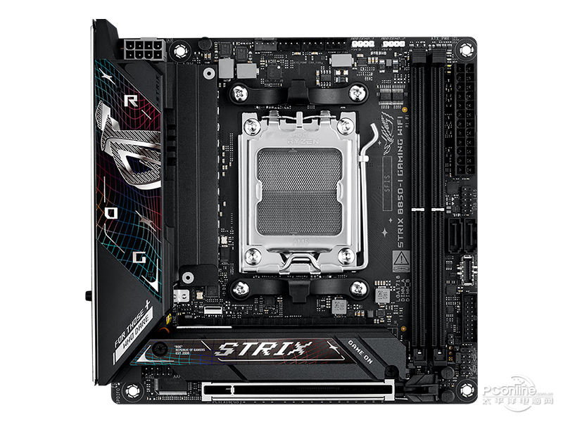 华硕ROG STRIX B850-I GAMING WIFI 正面