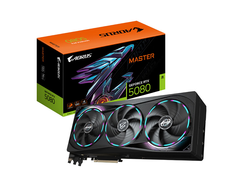 GeForce RTX 5080 AORUS MASTER OC 16Gͼ