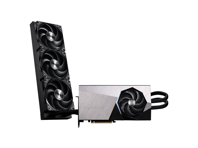 ΢GeForce RTX 5090 D 32G SUPRIM LIQUID SOCͼ