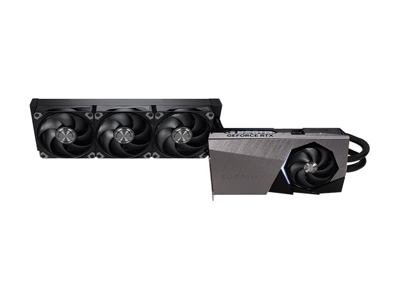 ΢GeForce RTX 5090 D 32G SUPRIM LIQUID SOCͼ