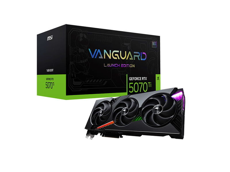 ΢GeForce RTX 5070 Ti 16G VANGUARD SOC LAUNCH EDITIONͼ