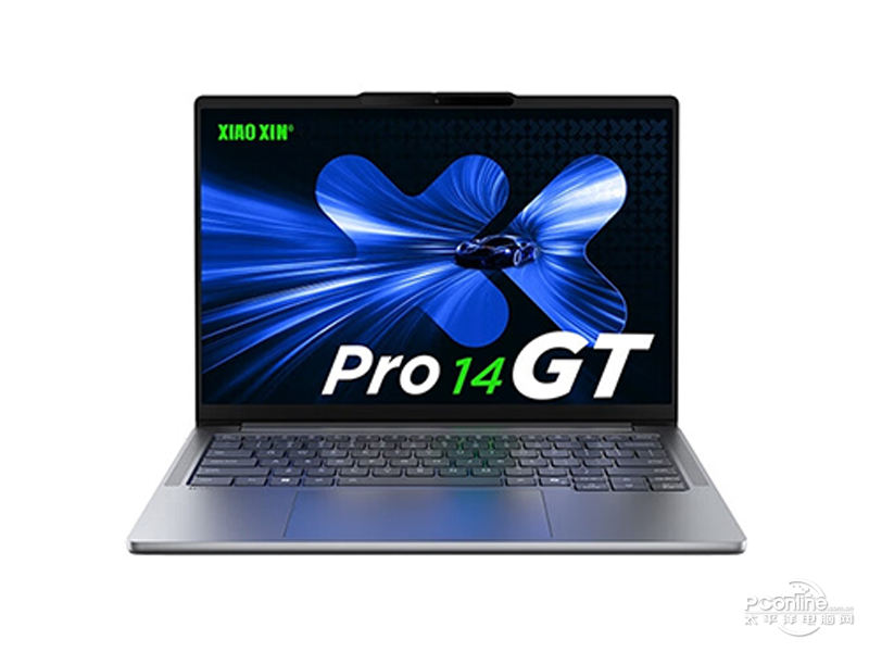 联想小新Pro 14 GT(酷睿Ultra5 225H/32GB/1TB/2.8K) 前视