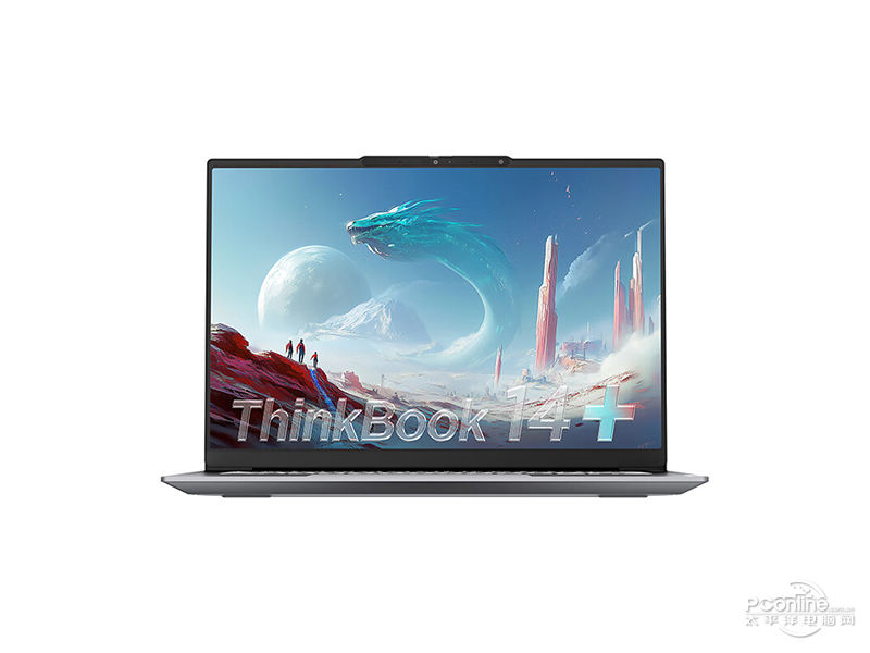 联想ThinkBook 14+ 2025(锐龙AI 7 H 350/32GB/1TB/3K/120Hz) 正视