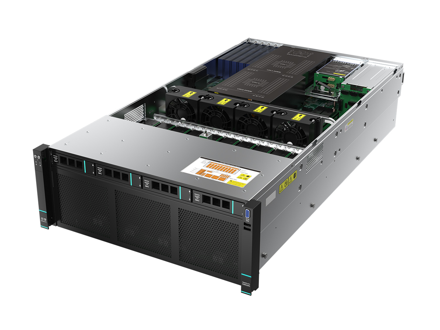 оXinServer XR9450G˹AI(Intel Xeon 8592V2/1TB/3.84TB4/ NVIDIA L40S 48GB10/3200W3+1)ͼ